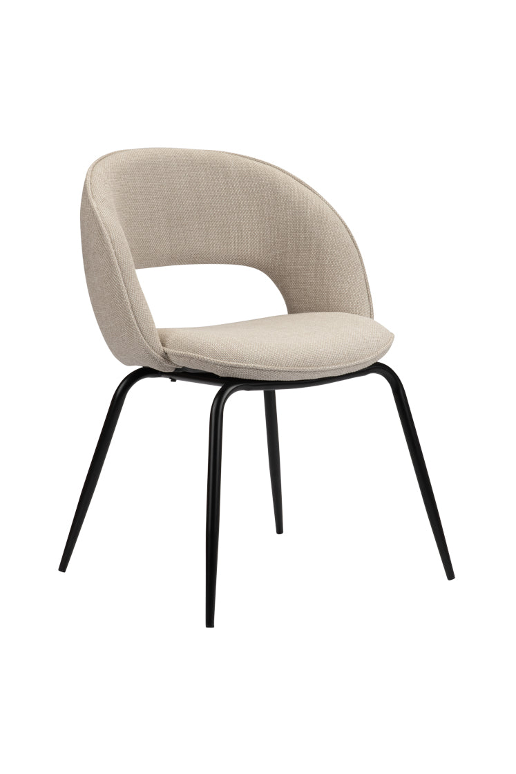 Design eetkamerstoel Rainbow Beige (2 stuks)