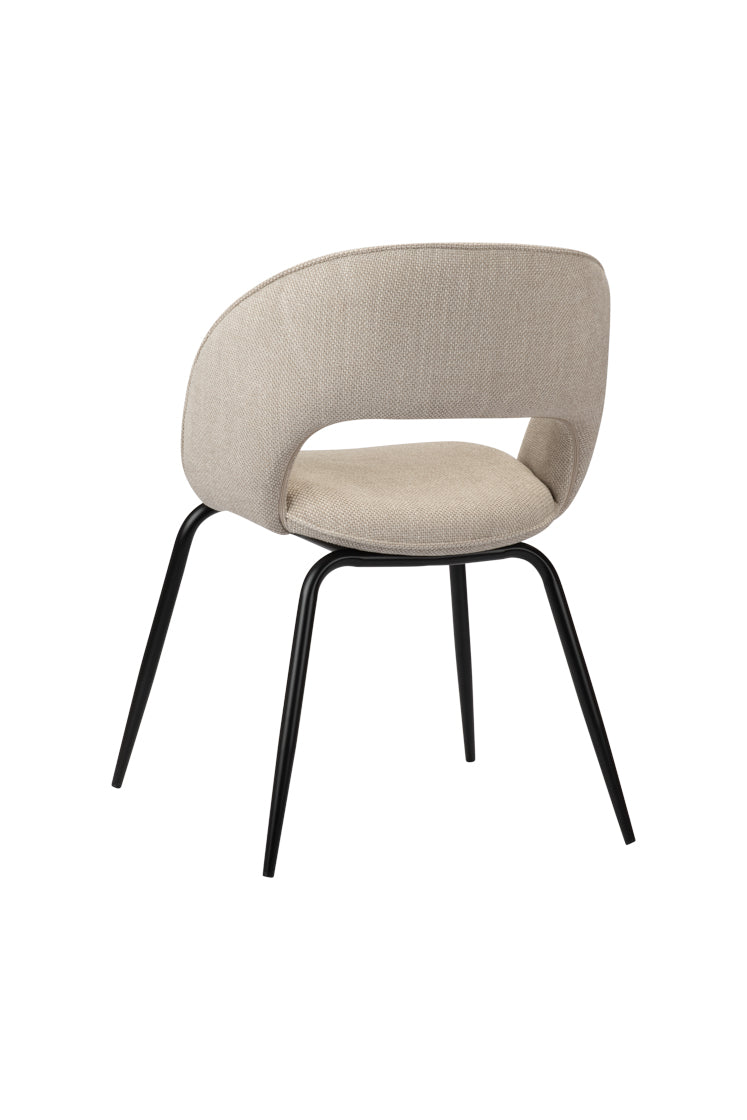 Design eetkamerstoel Rainbow Beige (2 stuks)