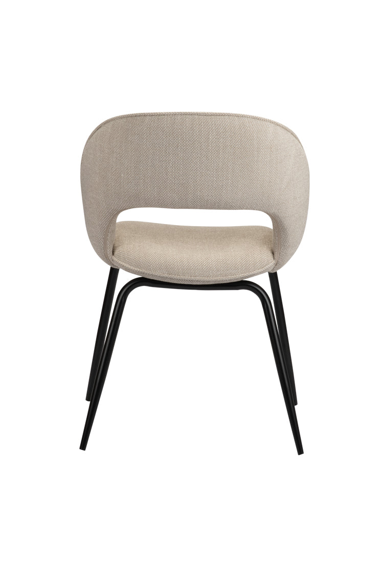 Design eetkamerstoel Rainbow Beige (2 stuks)