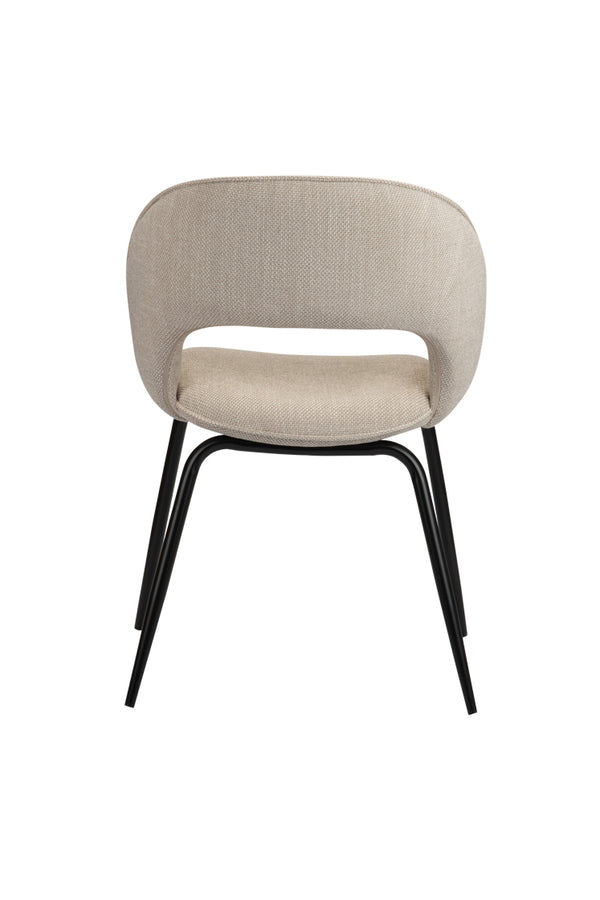 Design eetkamerstoel Rainbow Beige (2 stuks)