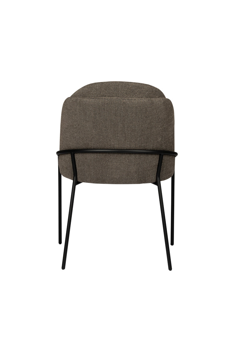 Design eetkamerstoel Fjord Taupe (2 stuks)
