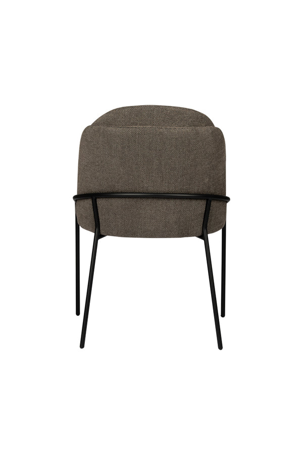 Design eetkamerstoel Fjord Taupe (2 stuks)