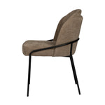 Design eetkamerstoel Fjord Brown (2 stuks)