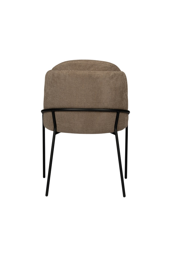 Design eetkamerstoel Fjord Brown (2 stuks)