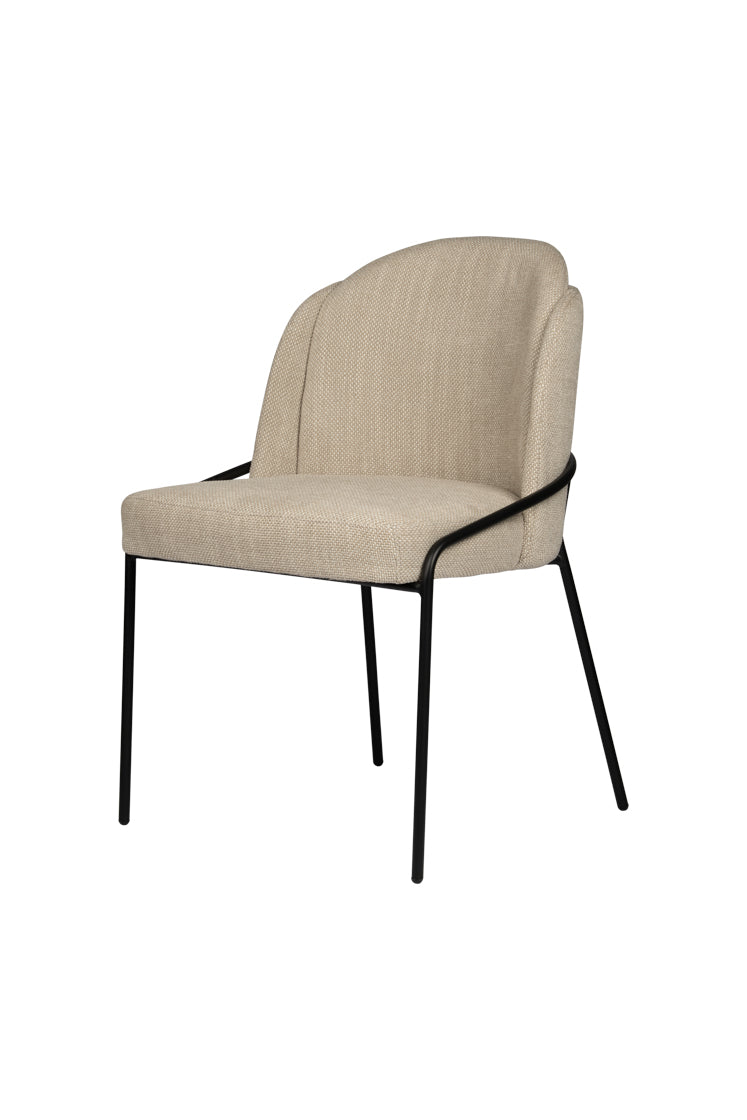 Design eetkamerstoel Fjord Beige (2 stuks)