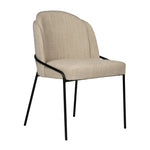 Design eetkamerstoel Fjord Beige (2 stuks)