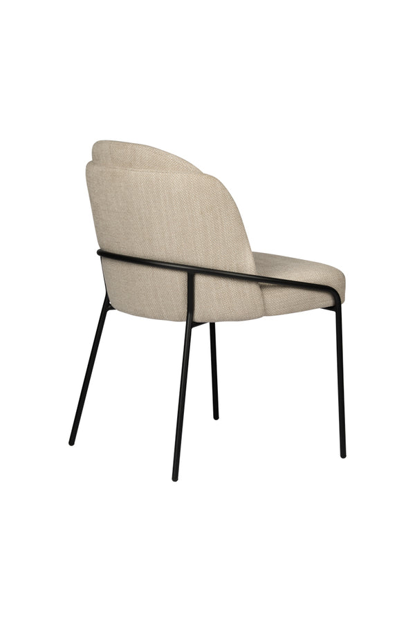 Design eetkamerstoel Fjord Beige (2 stuks)