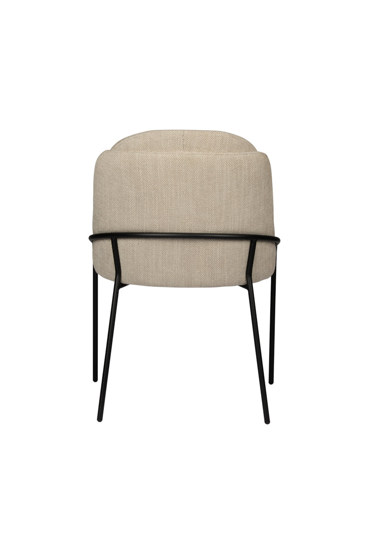 Design eetkamerstoel Fjord Beige (2 stuks)