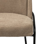 Design eetkamerstoel Fjord Brown (2 stuks)