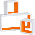 BukkitBow - Kubus Planken (3-Delig) - Set van 3 Wandplanken - Boekenplank voor Kinderkamer