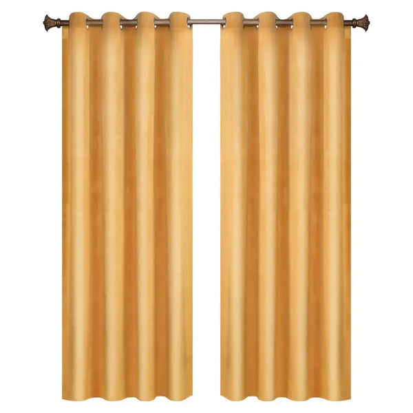 BukkitBow - Luxe Verduisteringsgordijnen Fluweel - Dubbel Geweven - 140cm Breedte - Verschillende Lengtes