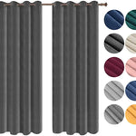 BukkitBow - Luxe Verduisteringsgordijnen Fluweel - Dubbel Geweven - 140cm Breedte - Verschillende Lengtes