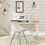 BukkitBow - Modern Bureau - Compact met Lade en Open Compartiment - Bureau met Opbergruimte - (50X110X75CM)