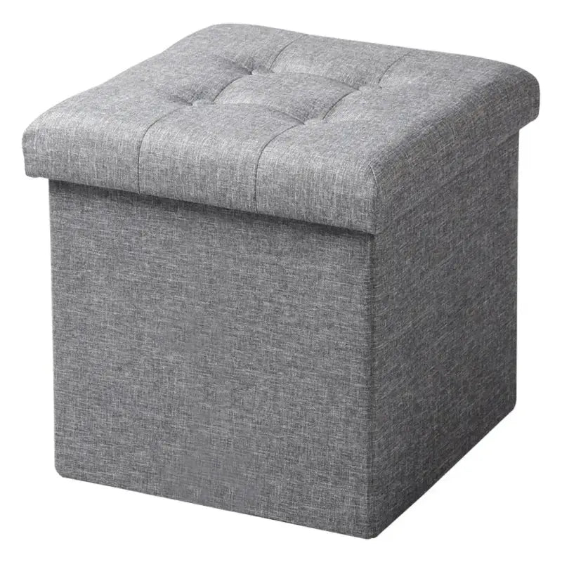 BukkitBow - Opbergkist / Zitbank - Veelzijdig Gebruik - Poef met Opbergruimte - Stabiele Constructie - 37.5x37.5x38CM