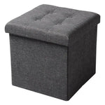 BukkitBow - Opbergkist / Zitbank - Veelzijdig Gebruik - Poef met Opbergruimte - Stabiele Constructie - 37.5x37.5x38CM