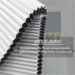 BukkitBow - Plissé / Jaloezie - Dubbele Geplooide Honingraat Rolgordijn - Breedte 45-120cm - Hoogte 130/220cm