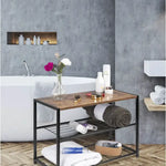 BukkitBow - Schoenenrek met Plank - Stevig en Stabiel - Geschikt als Decoratie Tafel - Multifunctioneel - 63x30x43cm