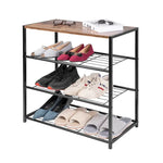 BukkitBow - Schoenenrek met Plank - Stevig en Stabiel - Geschikt als Decoratie Tafel - Multifunctioneel - 63x30x63cm