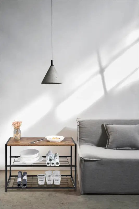 BukkitBow - Schoenenrek met Plank - Stevig en Stabiel - Geschikt als Decoratie Tafel - Multifunctioneel - 63x30x43cm