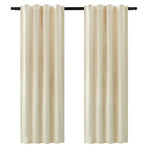 BukkitBow - Set Gordijnen Fluweel - 300g/m² - 140 cm Breed - Verschillende Hoogtes