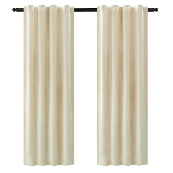 BukkitBow - Set Gordijnen Fluweel - 300g/m² - 140 cm Breed - Verschillende Hoogtes