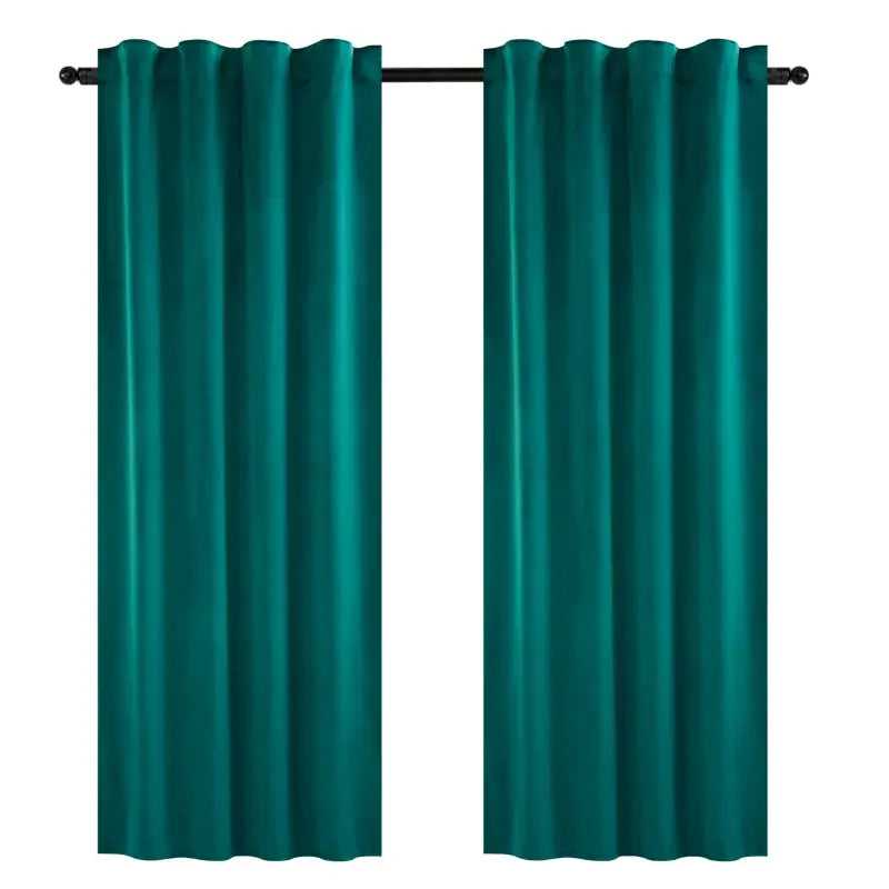 BukkitBow - Set Gordijnen Fluweel - 300g/m² - 140 cm Breed - Verschillende Hoogtes