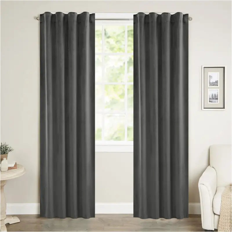 BukkitBow - Set Gordijnen Fluweel - 300g/m² - 140 cm Breed - Verschillende Hoogtes