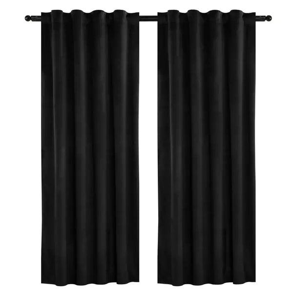 BukkitBow - Set Gordijnen Fluweel - 300g/m² - 140 cm Breed - Verschillende Hoogtes