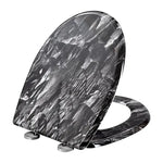 BukkitBow - Toiletbril met Softclose - Toiletbril / Toiletzitting met Print - Antibacterieel