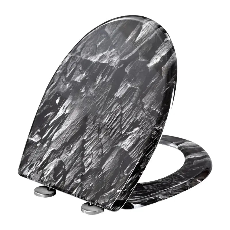 BukkitBow - Toiletbril met Softclose - Toiletbril / Toiletzitting met Print - Antibacterieel