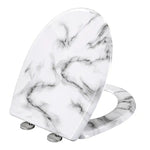 BukkitBow - Toiletbril met Softclose - Toiletbril / Toiletzitting met Print - Antibacterieel