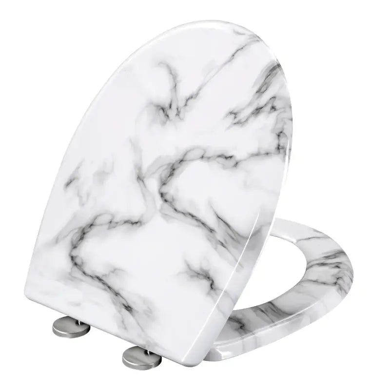 BukkitBow - Toiletbril met Softclose - Toiletbril / Toiletzitting met Print - Antibacterieel