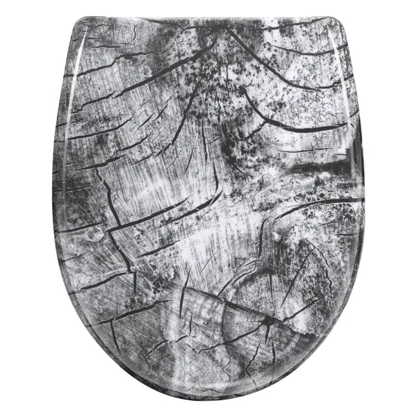 BukkitBow - Toiletbril met Softclose - Toiletbril / Toiletzitting met Print - Antibacterieel