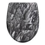 BukkitBow - Toiletbril met Softclose - Toiletbril / Toiletzitting met Print - Antibacterieel