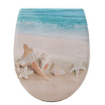 BukkitBow - Toiletbril met Softclose - Toiletbril / Toiletzitting met Print - Antibacterieel - V3