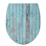 BukkitBow - Toiletbril met Softclose - Toiletbril / Toiletzitting met Print - Antibacterieel - V3