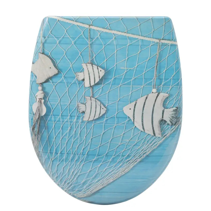 BukkitBow - Toiletbril met Softclose - Toiletbril / Toiletzitting met Print - Antibacterieel - V3