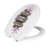 BukkitBow - Toiletbril met Softclose - Toiletbril / Toiletzitting met Print - Antibacterieel - V4