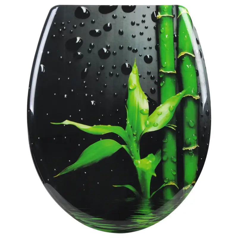 BukkitBow - Toiletbril met Softclose - Toiletbril / Toiletzitting met Print - Antibacterieel - V4