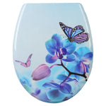 BukkitBow - Toiletbril met Softclose - Toiletbril / Toiletzitting met Print - Antibacterieel - V4