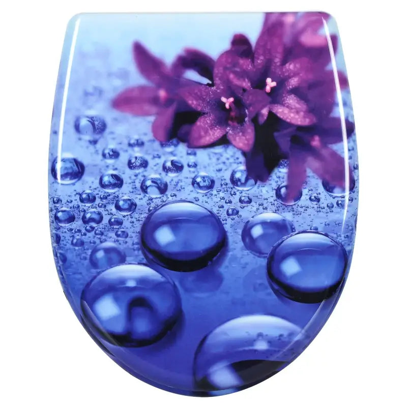 BukkitBow - Toiletbril met Softclose - Toiletbril / Toiletzitting met Print - Antibacterieel - V4