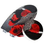 BukkitBow - Toiletbril met Softclose - Toiletbril / Toiletzitting met Print - Antibacterieel - V4