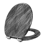 BukkitBow - Toiletbril met Softclose - Toiletbril / Toiletzitting met Print - Antibacterieel - V6