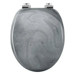 BukkitBow - Toiletbril met Softclose - Toiletbril / Toiletzitting met Print - Antibacterieel - V6
