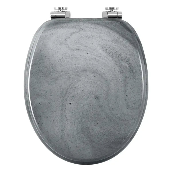 BukkitBow - Toiletbril met Softclose - Toiletbril / Toiletzitting met Print - Antibacterieel - V6