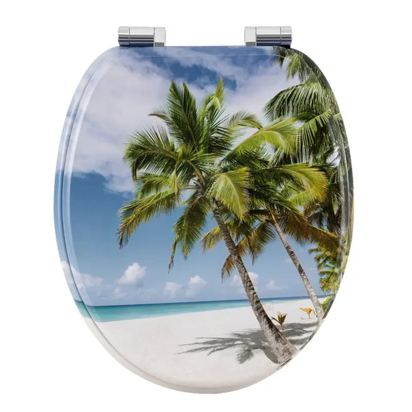 BukkitBow - Toiletbril met Softclose - Toiletbril / Toiletzitting met Print - Antibacterieel - V6