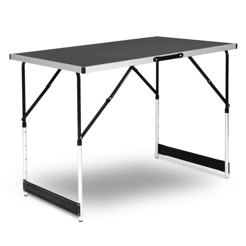 BukkitBow - Verstelbare Campingtafel - 30kg Draagvermogen - Lichtgewicht en Opvouwbaar - 100x73-94x60cm