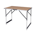 BukkitBow - Verstelbare Campingtafel - 30kg Draagvermogen - Lichtgewicht en Opvouwbaar - 100x73-94x60cm