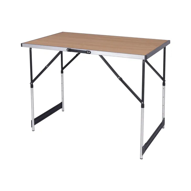 BukkitBow - Verstelbare Campingtafel - 30kg Draagvermogen - Lichtgewicht en Opvouwbaar - 100x73-94x60cm