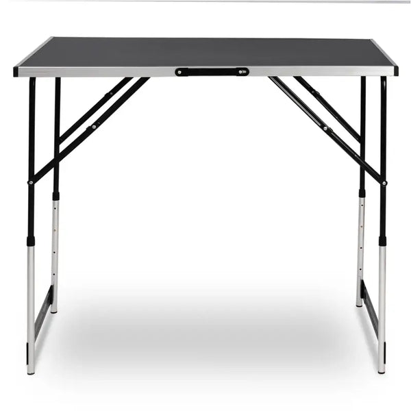 BukkitBow - Verstelbare Campingtafel - 30kg Draagvermogen - Lichtgewicht en Opvouwbaar - 100x73-94x60cm
